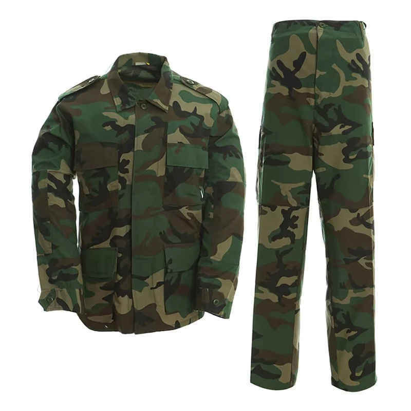 Combat Camouflage Uniform Multi-Functional Training Tactical Uniform