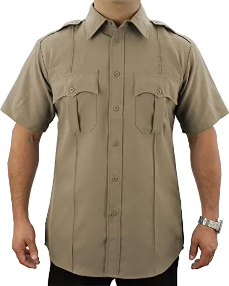 Combat-Tactical-Security-Guard-Uniform-Security-Uniforms-for-Sample-Grey-Short-Sleeve-Shirts-Polyester-Cotton-Uniforme