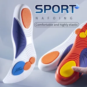 Comfort Breathable Anti Fatigue Arch Support Orthotic Insoles EVA Shock Absorbing Running Absorb Sweat Insert Unisex Foot Pads