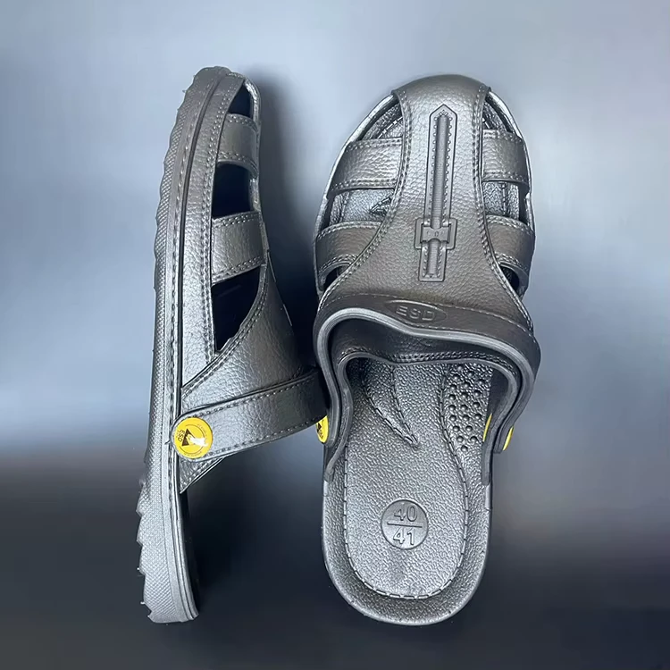 Comfortable-Anti-Static-ESD-Shoes-Thickened-Soft-Sole-Sandals-for-Electronics-Factory-Breathable-Slip-Resistant-Foot-Protection