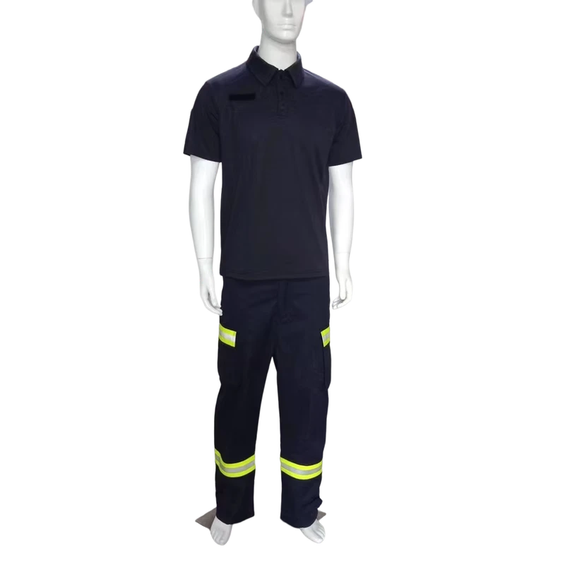 Comfortable Short Sleeved Firefighter Uniform