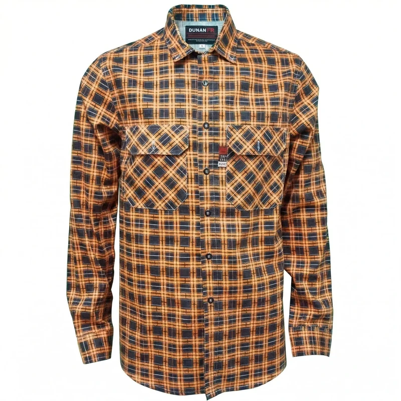 Comfortable Welding Cotton Custom Long Sleeve Construction Men's Fr Mechanics Flame Resistant Work t Shirts For Men