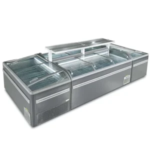 Commercial Chest Freezer with R290 Refrigerant Flexible Combination for Supermarket and Restaurant