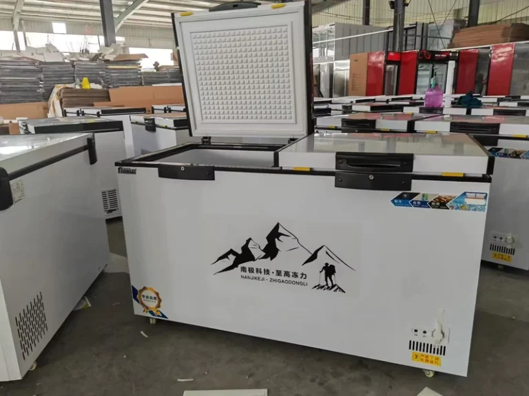 Commercial-Grade-Horizontal-Chest-Freezer-with-Quick-Freeze-Technology-Large-Capacity-Single-Temperature-Refrigeration