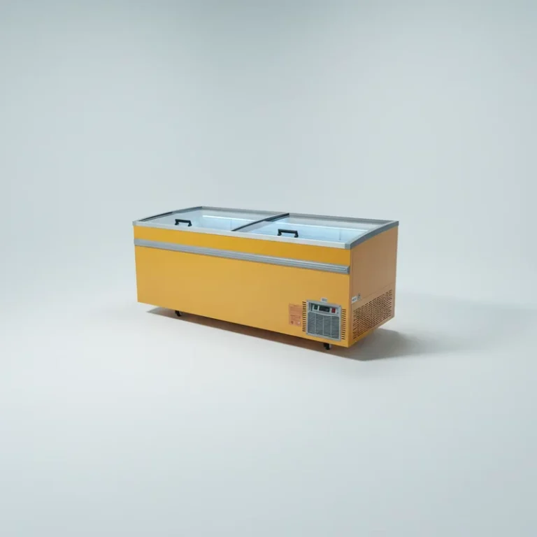 Commercial-Refrigeration-Equipment-Freezing-Meat-Ice-Cream-Display-Horizontal-Island-Hotel-Use-Glass-Door-Chest-Freezer