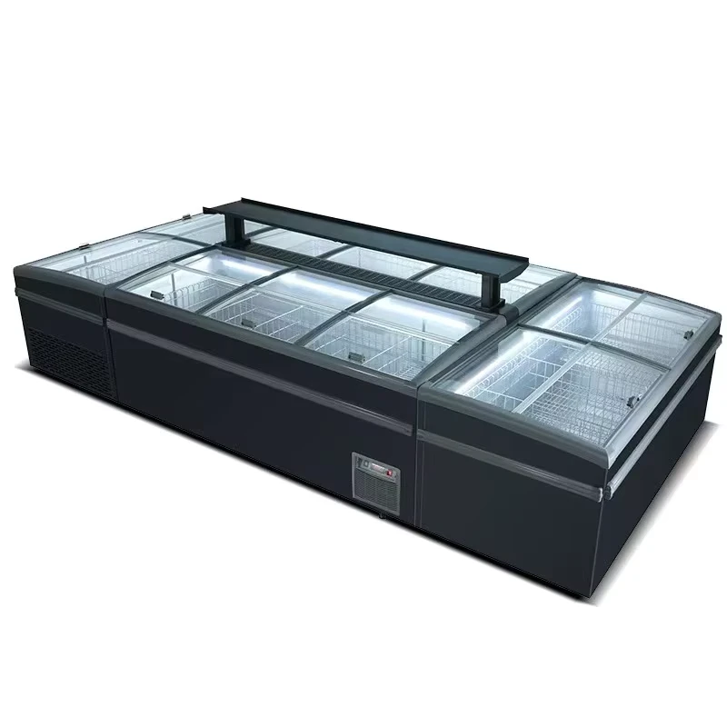 Commercial Single-Temperature Frost-Free Chest Electric Deep Freezer Energy-Saving Eco-Friendly Digital Cool Cooling