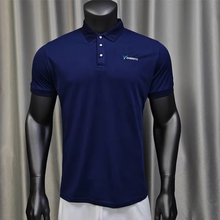 Company-Staff-Uniform-Mens-Polo-T-Shirt-100-Cotton-Custom-Printing-Embroidery-Logo-Polo-Work-Shirt