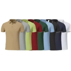 Competitive Price Custom logo Lapel Collar Bulk Embroidery Work Clothes Business t Shirt Unisex Men’s Polo T Shirt