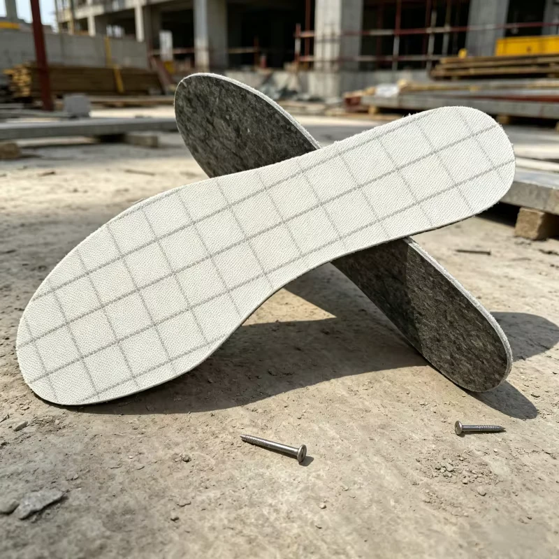 Composite Midsole Anti Penetration 1400N GRS Certified Recyclable Eco Friendly Fabric for Industrial Labor Foot Protection