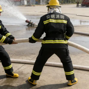 Comprehensive Firefighter Safety Kit Complete Protection for Firefighting Operations Fireman Suit