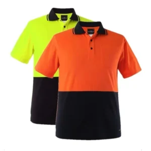 Construction Site Reflective Outdoor Safety Shirts Short Sleeve Highlight Reflective Strip Shirts Reflective T Shirt