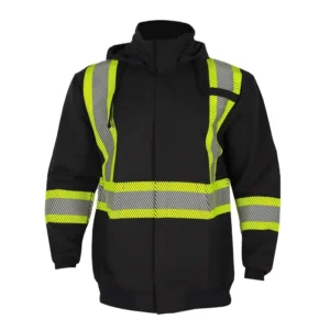 Construction Working Sweater Construction Working High Visibility Security Gear Safety Hoodies Hooded Pullover