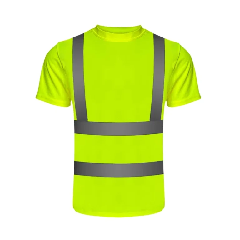 Construction-Workwear-T-Shirt-High-Visibility-Shirts-Hi-Vis-Reflective-Safety-Shirts