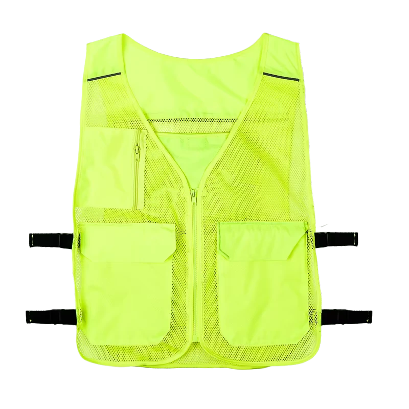 Cooling Reflective Safety Vest Hi Vis Ice Pack Vest for Traffic Construction Outdoor Work