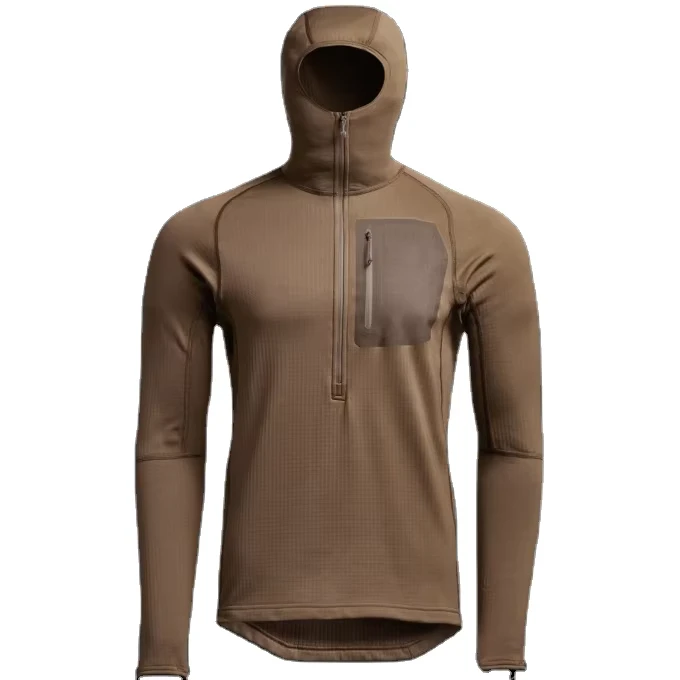 Core-Lightweight-Moisture-wicking-Hoodies-Hunting-Apparel-Camouflage-Clothing-Masks-Pullover-Hunting-Shirt-Hunting-Gear