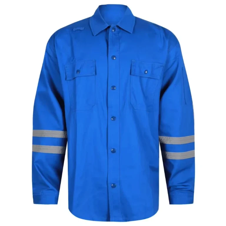 Costom-Aramid-FR-Anti-Static-High-Visibility-Workwear-Shirt-Flame-Retardant-Clothes-Long-Sleeve-Safety-Shirt-for-Worker