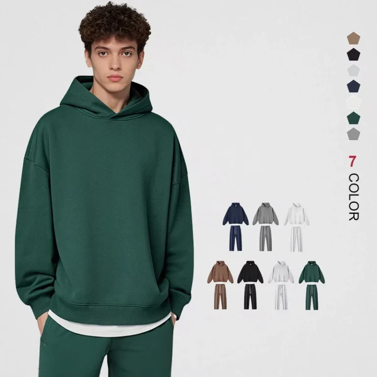 Costom-Hoodies-Mens-Pullover-Bulk-Cropped-Oversized-Fleece-Hoodie-Set-Custom-Sweatsuit-Unisex-Jogger-Set
