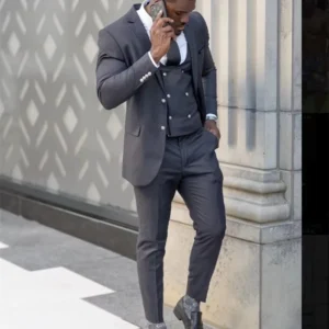 Costume Homme Men Suits 3 Pieces Tailor Made Wedding for Formal Tuxedos Groom Suit (Jacket +Pants+ Vest)
