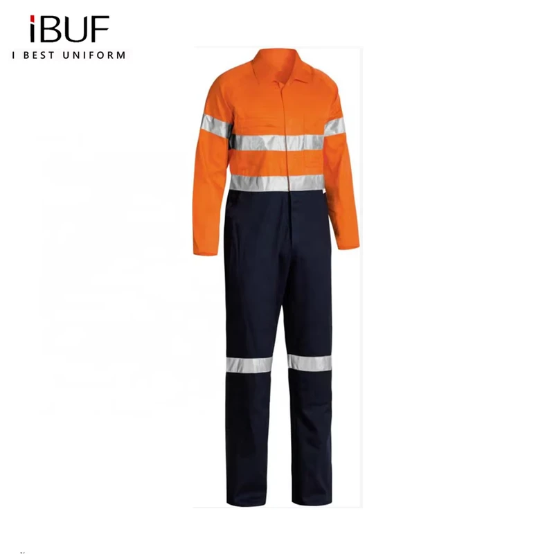 Cotton 100% Preshrunk Reflective Overalls