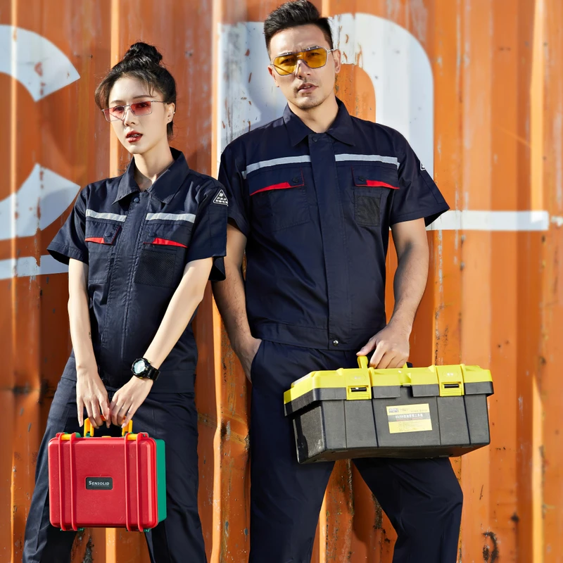 Cotton Breathable Construction Workwear Coverall