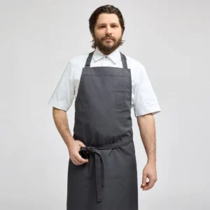 Cotton Canvas Apron with Pocket for Restaurant Bar Cafe