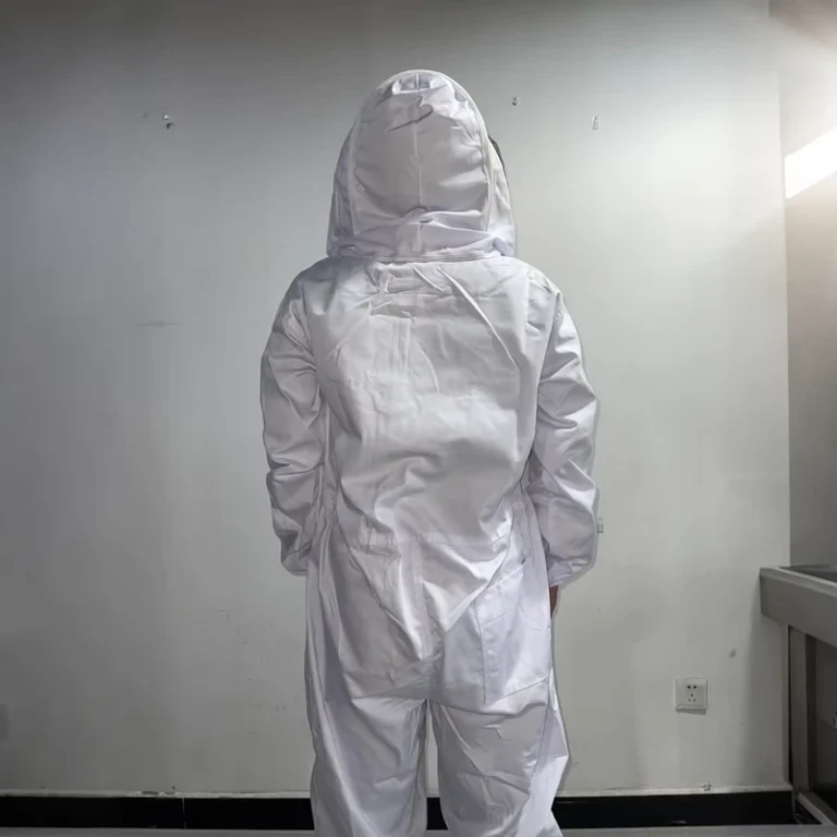 Cotton-Coverall-Beekeeping-Suit-with-Veil-and-Zipper