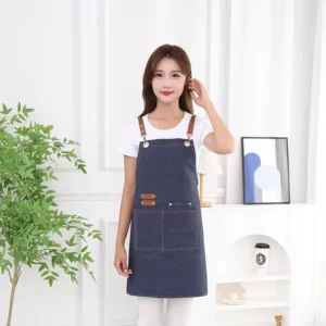 Cotton Denim Camping Grilling Artist Waiter Women’s Apron