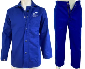 Cotton Flame Retardant FR Clothing Welder Trousers Welding Pants