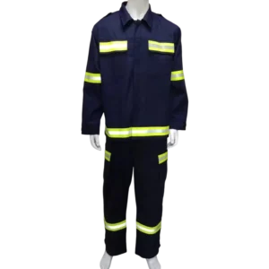 Cotton Flame Retardant Long-Sleeve Work Uniform