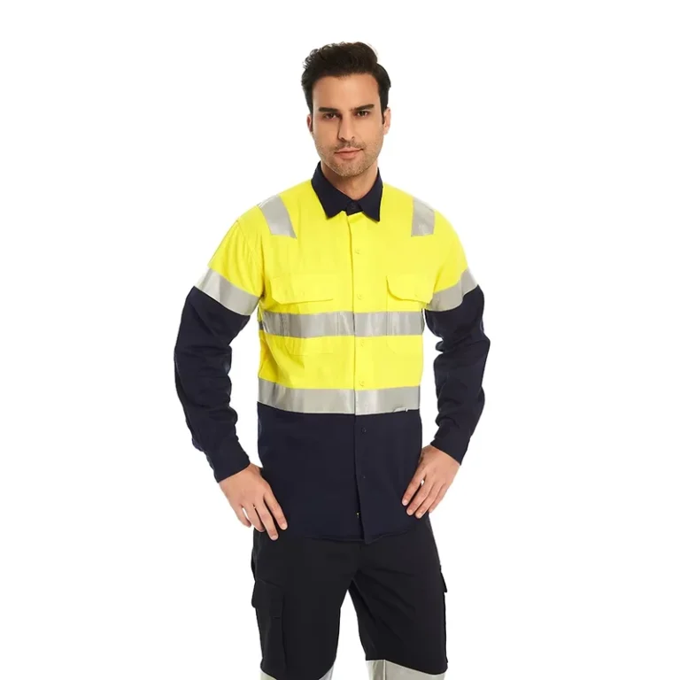 Cotton-Hi-Vis-Shirts-Protective-Yellow-Work-Safety-Jacket-Workwear-for-Men-Work-Clothes-Custom