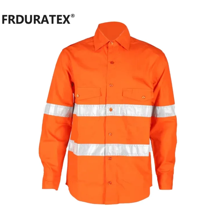 Cotton-Hi-Visible-Fr-Workwear-Fireproof-Reflective-Uniform-Welding-Hi-Vis-Shirt-for-Worker