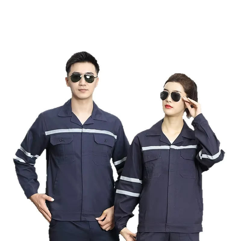 Cotton High-Visibility Reflective Workwear for Construction, Mining, Oil and Gas