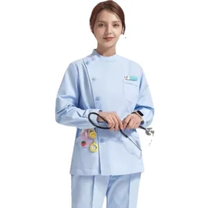 Cotton Hospital Patient Gown and Surgical Scrub Uniform