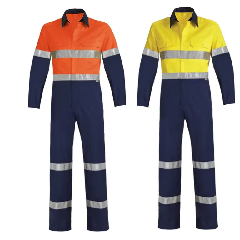 Cotton-Long-Sleeve-Oilfield-Reflective-Overalls-Shirt-Engineering-Uniform-Sanitation-Site-Welder-Labor-Protection-Uniform-Work