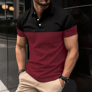 Cotton Men Polo Shirts Custom logo Uniform Printed Embroidered Logo Work Clothes Men’s Polo Shirts