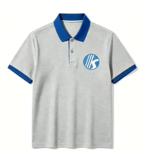 Cotton Polyester Custom Logo Polo Uniforms Short Sleeve Patchwork Embroidery Men Working Uniform Polo T Shirts