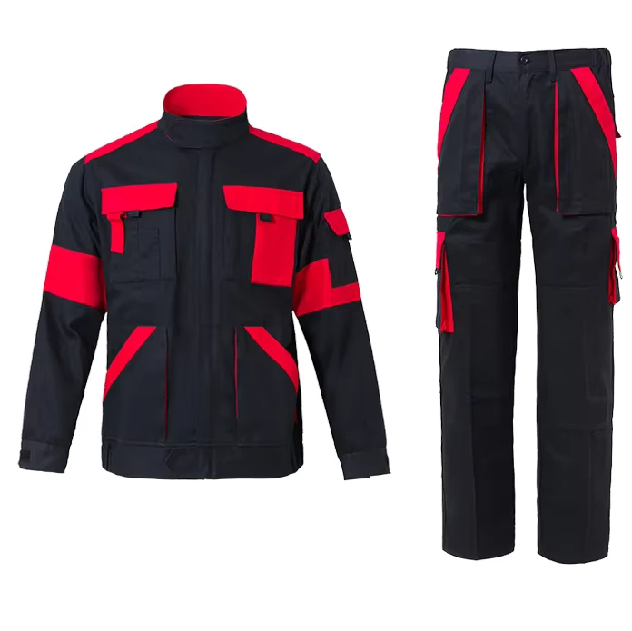 Cotton-Polyester-Twill-Jacket-and-Pants-Electrician-Workwear-Safety-Suit-Work-Wear-Clothes-Security-Uniform-for-Men-Utility-Suit