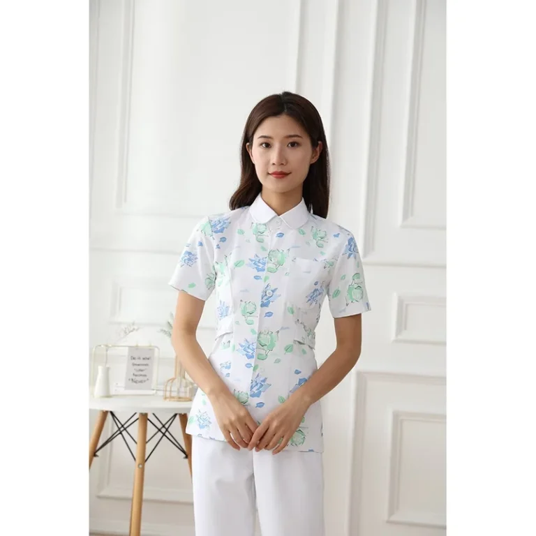 Cotton-Polyester-Womens-Nurse-Hospital-Medical-Scrub-Uniform-OEM-Service