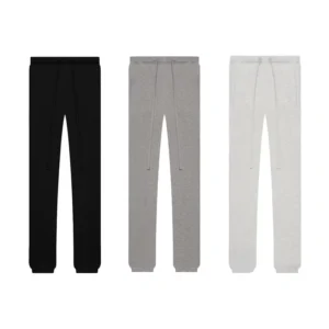 Cotton Unisex Hoodie and Cuffed Sweatpants Set E22 Logo High Street Casual