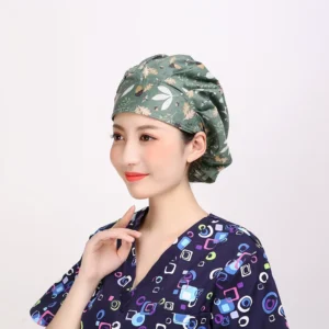 Cotton Unisex Medical Scrub Uniform Hat