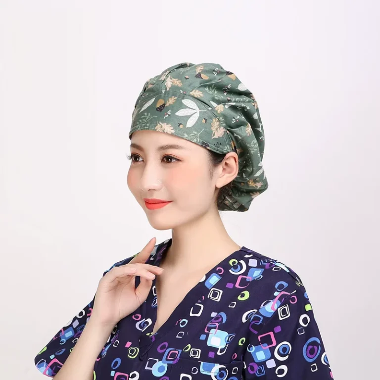 Cotton-Unisex-Medical-Scrub-Uniform-Hat