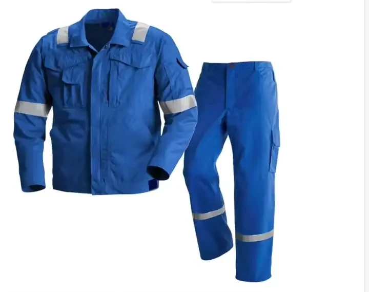 Cotton Unisex Reflective Labor Suit Safety Worker Uniform Industrial Coveralls Cargo Pants Working Pants Men Workwear Jacket