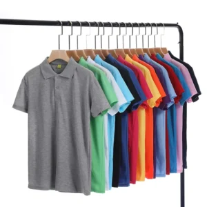 Cotton Work Polo T shirt Breathable Printed Polo Shirt Custom Polo Shirts With Embroidery Logo Men’s Popular Blank Golf T Shirts