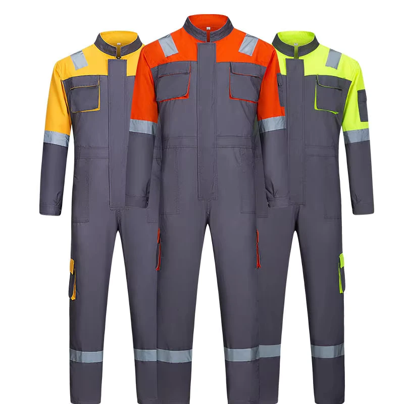 Countraction Industrial Safety Coverall Uniform Work Suit Workwear Clothes For Unisex