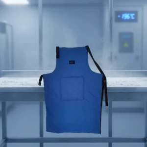 Cryogenic Safety Gloves Handling Liquid Nitrogen Blue Cold Resistant Sub Zero Temperature Flexible Silicone free Powder free