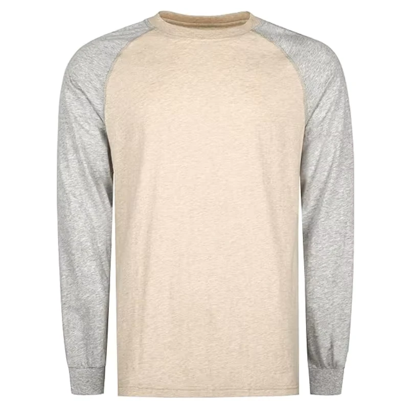 Custamized Fire Proof 4OZ Clothing Two-tone Soft Base Layer Fire Resistant Crew Neck Shirts