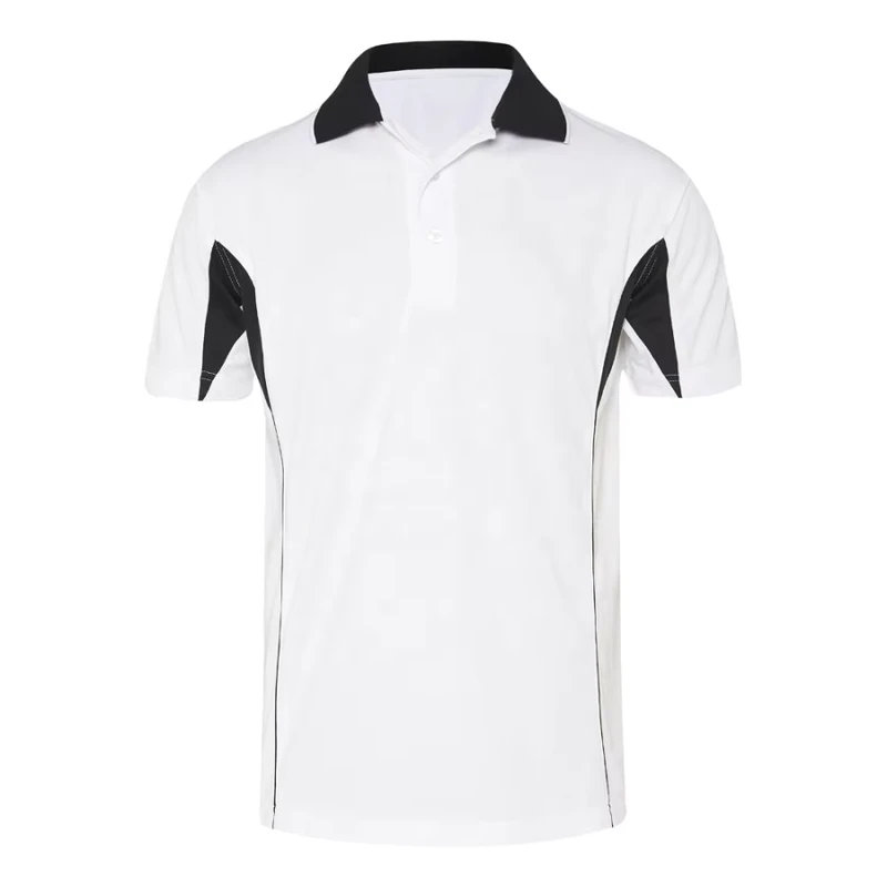 Custom 100% Cotton Design Short Sleeve Shirt Embroidery Polo T Shirt