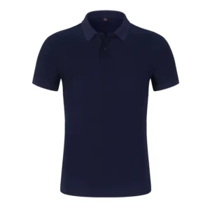 Custom 220gsm Cotton Polo Shirts With Embroidery logo Plus Size Men’s Polo Shirts