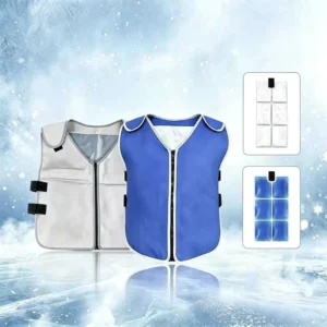 Custom Adjustable Reusable Lightweight Phase Change Material Jacket Cooling Vest for Outdoor Sports Work Heat Relief
