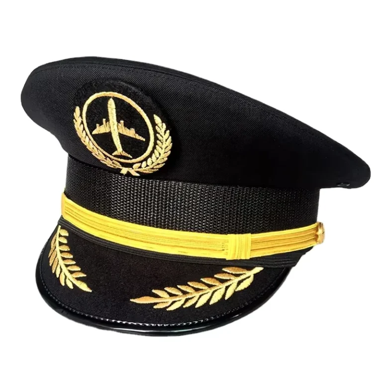 Custom-Airline-Pilot-Captain-Caps-Party-Uniform-Hat-Cap